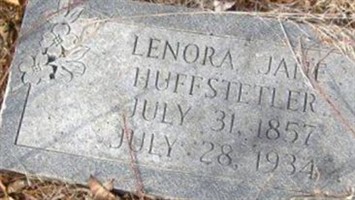 Lenora Jane Huffstickler Huffstetler