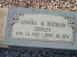 Lenora M Hackler Lenora M Hackler