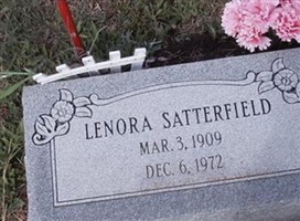 Lenora Satterfield Lenora Satterfield