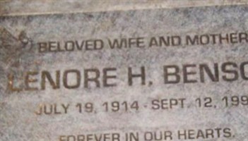 Lenore Benson