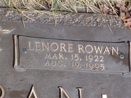 Lenore Rowan McMorran