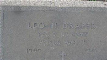 Leo H Draper Leo H Draper