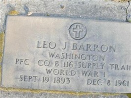 Leo J Barron Leo J Barron