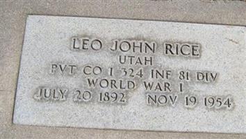 Leo John Rice