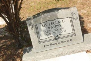Leola D. Rambo Leola D. Rambo