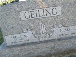 Leola M Robbins Geiling