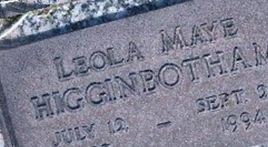 Leola Maye Tunnell Higginbotham