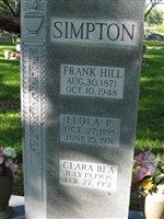 Leola Priscilla Blume Simpton Leola Priscilla Blume Simpton