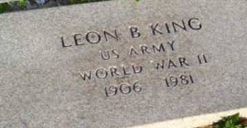 Leon B King Leon B King