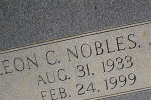 Leon C. Nobles, Jr Leon C. Nobles, Jr