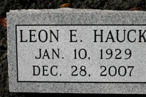 Leon Edward Hauck, Sr