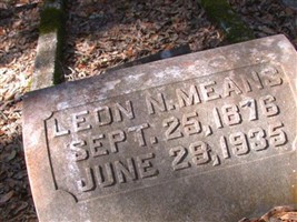 Leon N Means Leon N Means
