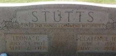 Leona Gertrude Holden Stutts Leona Gertrude Holden Stutts