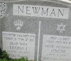 Leona I. Newman Leona I. Newman