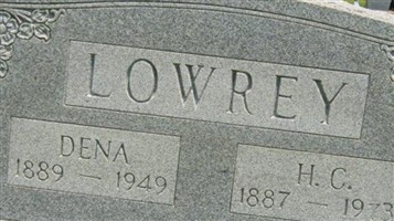 Leona Idena "Dena" Fowler Lowrey Leona Idena "Dena" Fowler Lowrey