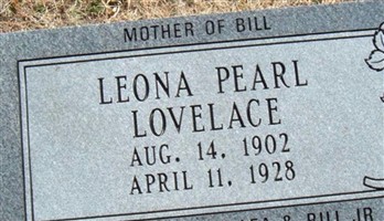 Leona Pearl Lovelace Leona Pearl Lovelace