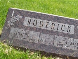 Leonard Alvery Roderick Leonard Alvery Roderick