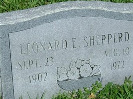 Leonard E Shepperd Leonard E Shepperd
