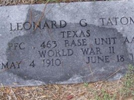 Leonard George Tatom