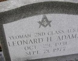 Leonard H Adams