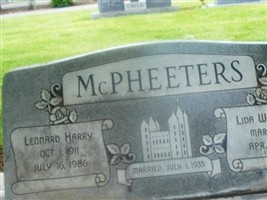 Leonard H Mcpheeters