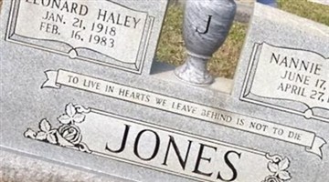Leonard Haley Jones