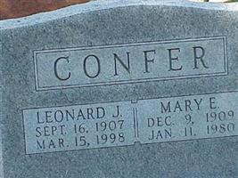 Leonard J Confer