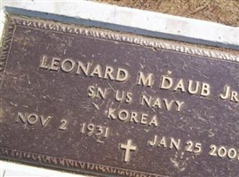 Leonard M. "Lenny" Daub, Jr Leonard M. "Lenny" Daub, Jr