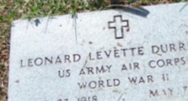 Leonard Levette Durrance Leonard Levette Durrance