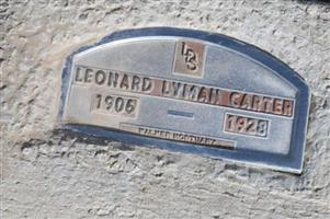 Leonard Lyman Carter