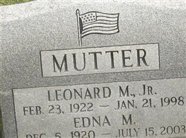Leonard M. Mutter, Jr