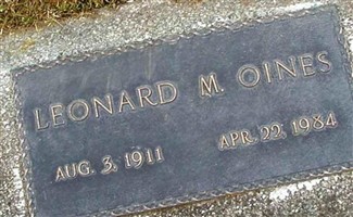 Leonard M Oines Leonard M Oines