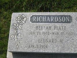 Leonard M Richardson