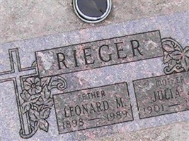 Leonard M Rieger