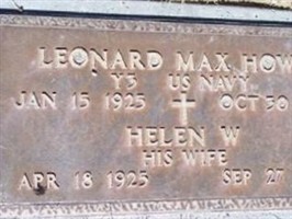Leonard Max Howe Leonard Max Howe