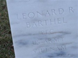 Leonard R Barthel Leonard R Barthel