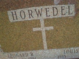 Leonard R Horwedel Leonard R Horwedel