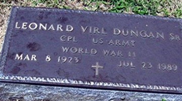 Leonard Virl Dungan Leonard Virl Dungan