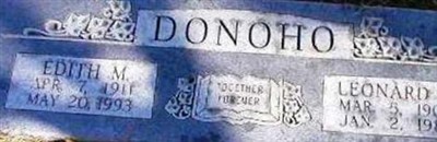 Leonard W Donoho Leonard W Donoho