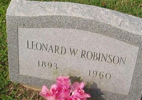 Leonard W Robinson