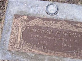 Leonard W Weaver Leonard W Weaver