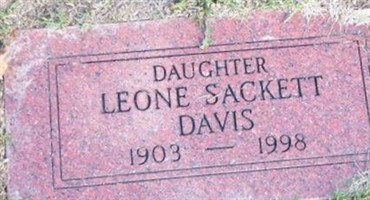 Leone Sackett Davis