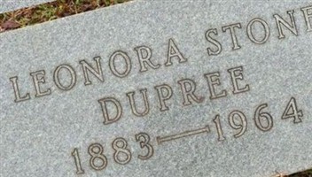 Leonora Stone Dupree Leonora Stone Dupree