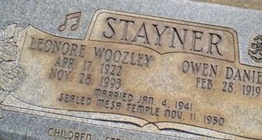 Leonore Woozley Stayner Leonore Woozley Stayner