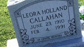 Leora Holland Callahan Leora Holland Callahan