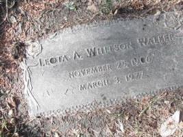 Leota A. Whitson Walker