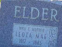 Leota Mae Elder