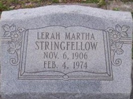 Lerah Martha Stringfellow Lerah Martha Stringfellow