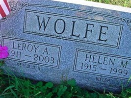 LeRoy A. Wolfe LeRoy A. Wolfe