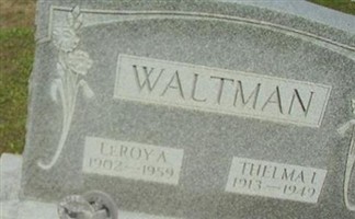 LeRoy Alfred Waltman LeRoy Alfred Waltman